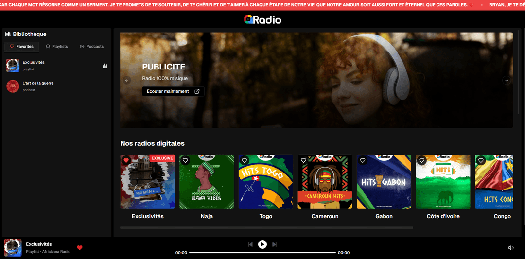 africkana radio website